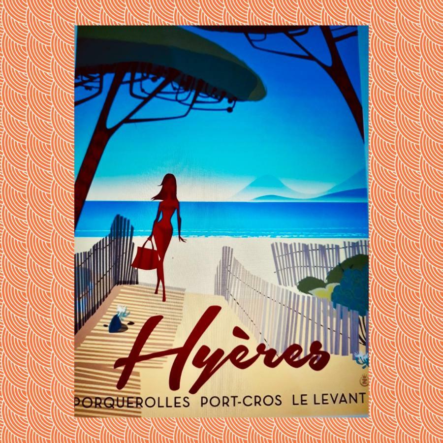 Studio Port D'Hyeres Vue Mer Et Iles De Porquerolles Et Port-Cros Exterior foto